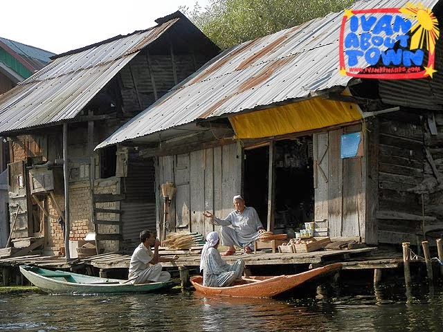 Shikara around Dal Lake, Srinagar, Kashmir