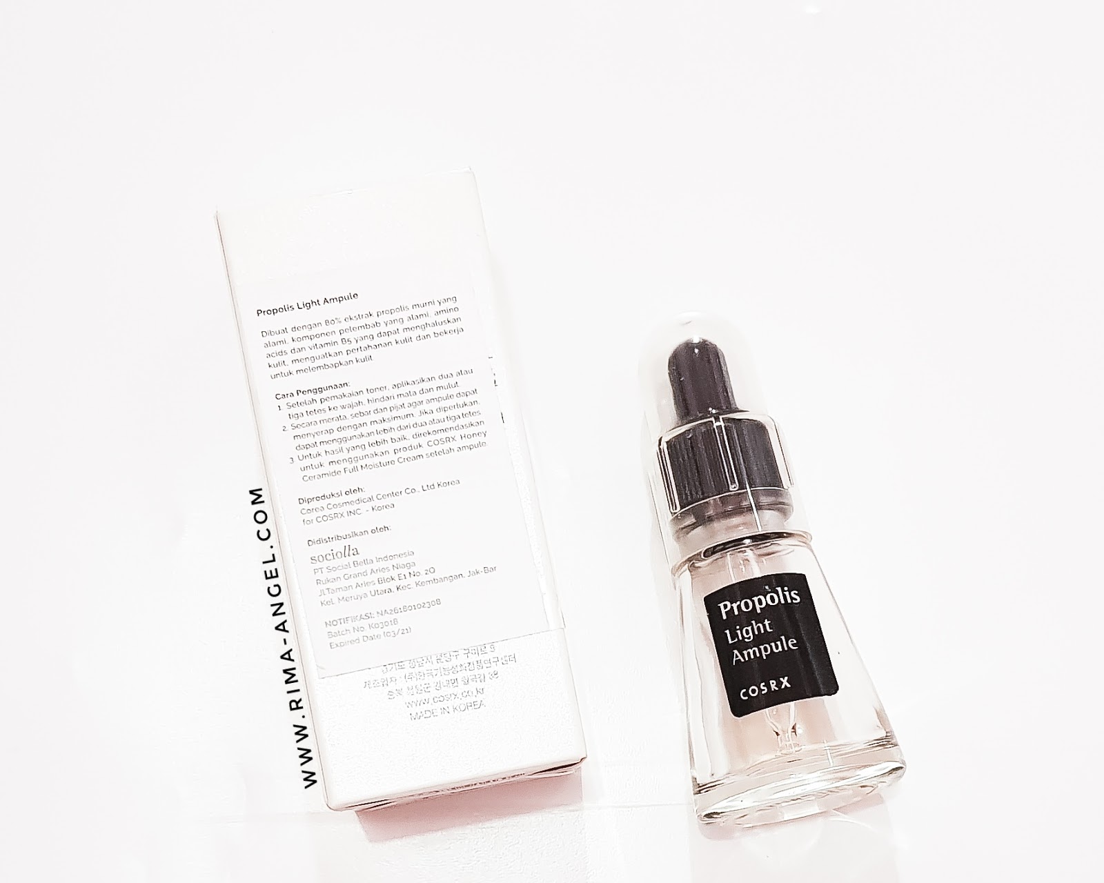 Review Cosrx Propolis Light Ampoule