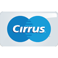 Cirrus payment method logo icon