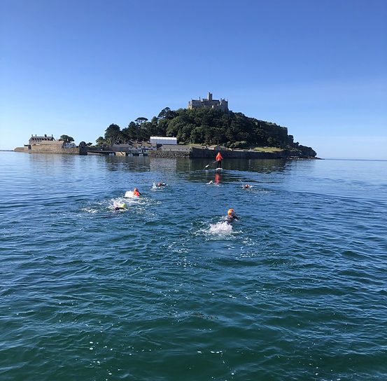 Open water swimming Cornwall