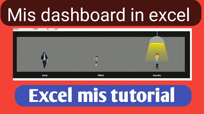 how to make mis dashboard in excel | mis dashboard in excel