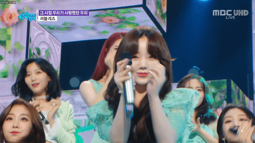 러블리즈, 음악중심 움짤 7 pics..