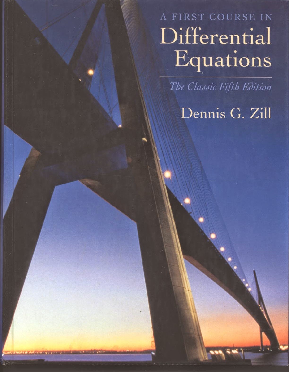 TechElite Differential equations 5th edition by Dennis G. Zill