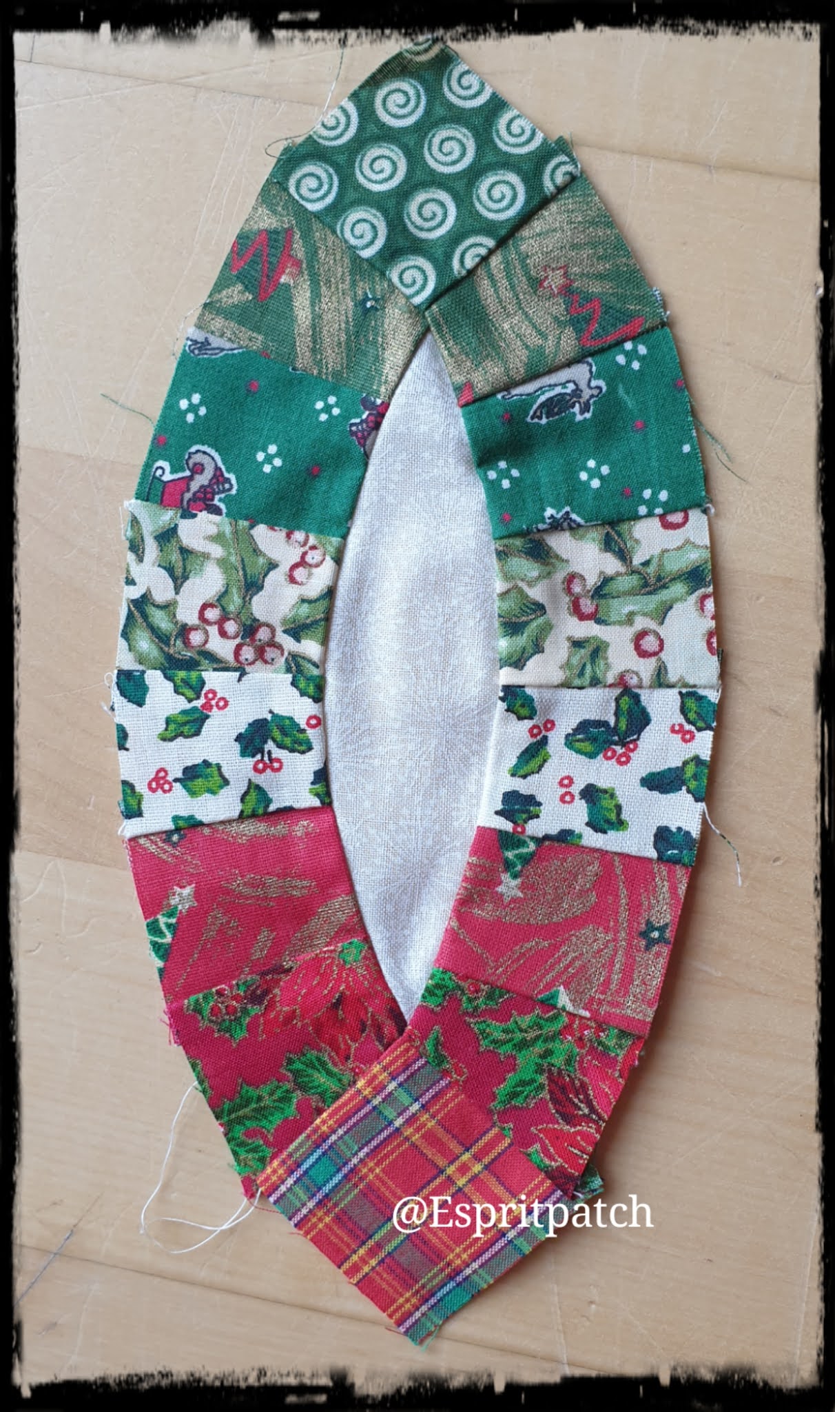 Cutrite slit 'n sew double wedding ring template set Espritpatch: Double wedding ring