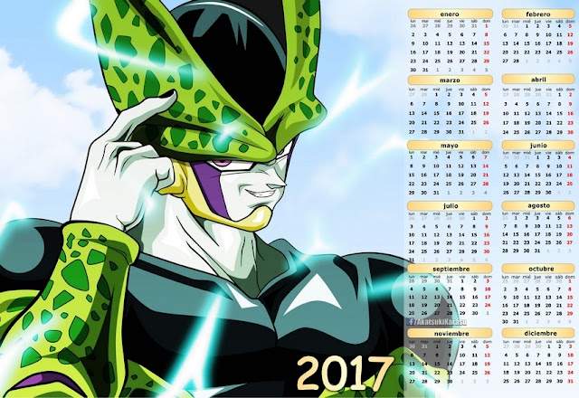 2017 anime calendar