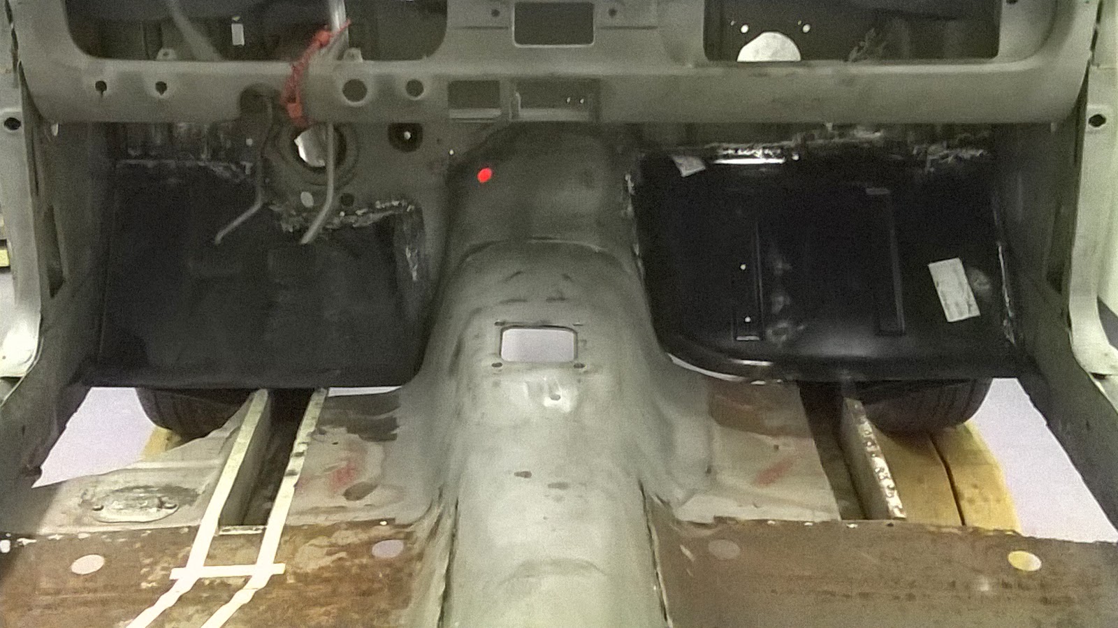 1965 Mustang 'Snowback' Fastback Toe boards