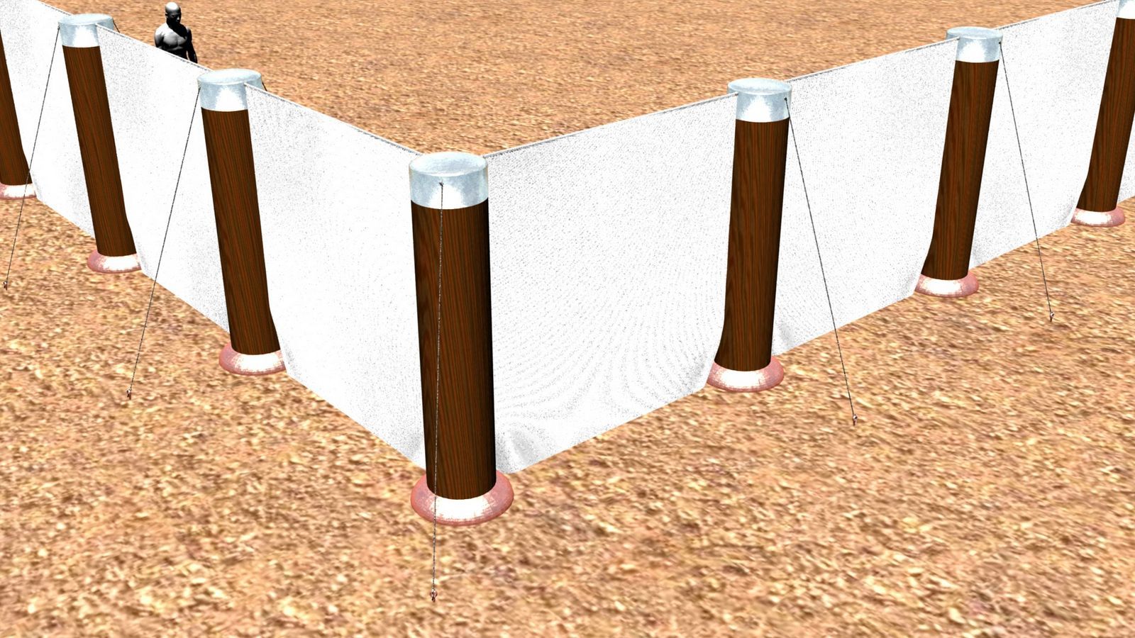 Comfortable Words The Exodus. Day 100, The Courtyard Of The Tabernacle