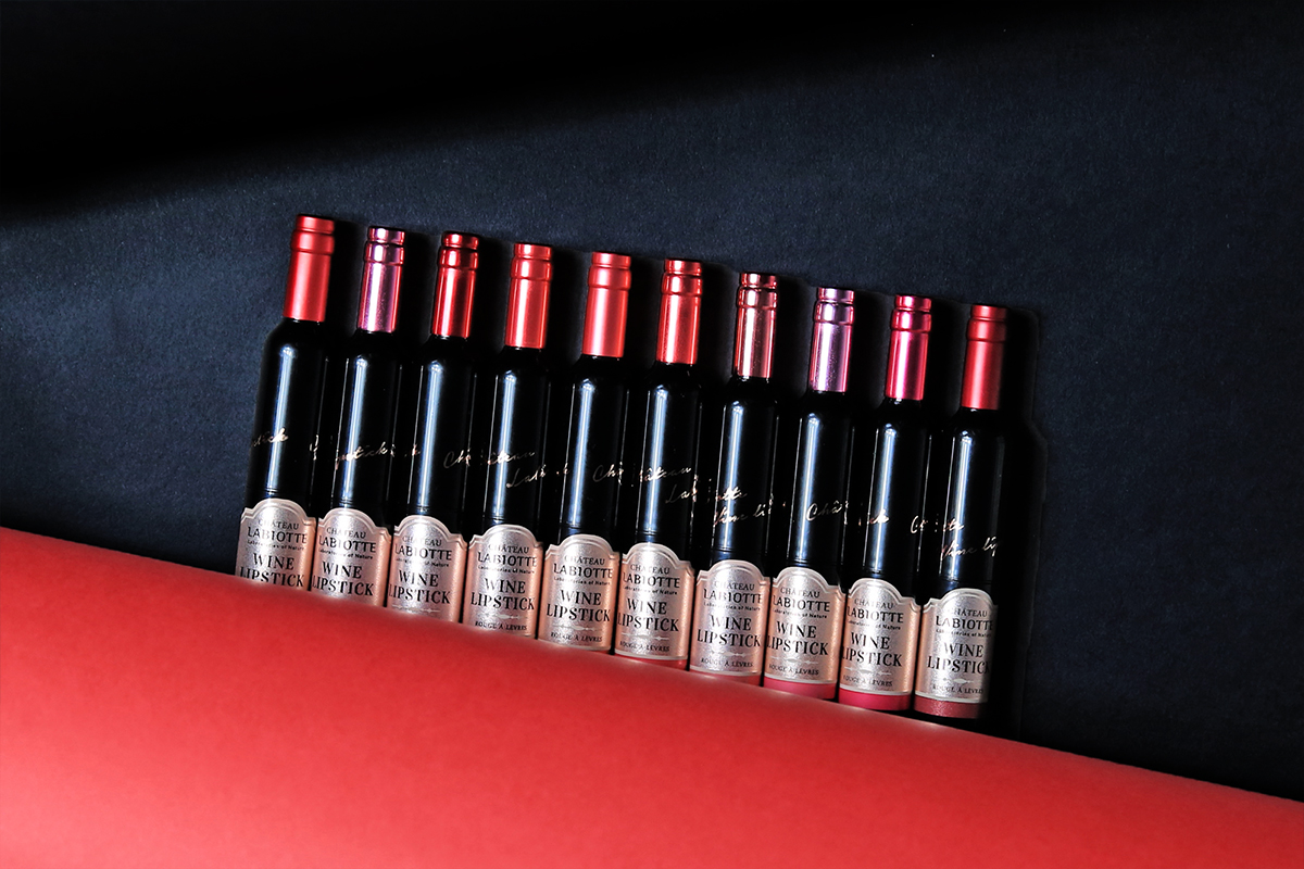 Château Labiotte Wine Lipstick Swatches! Theheyheyhey