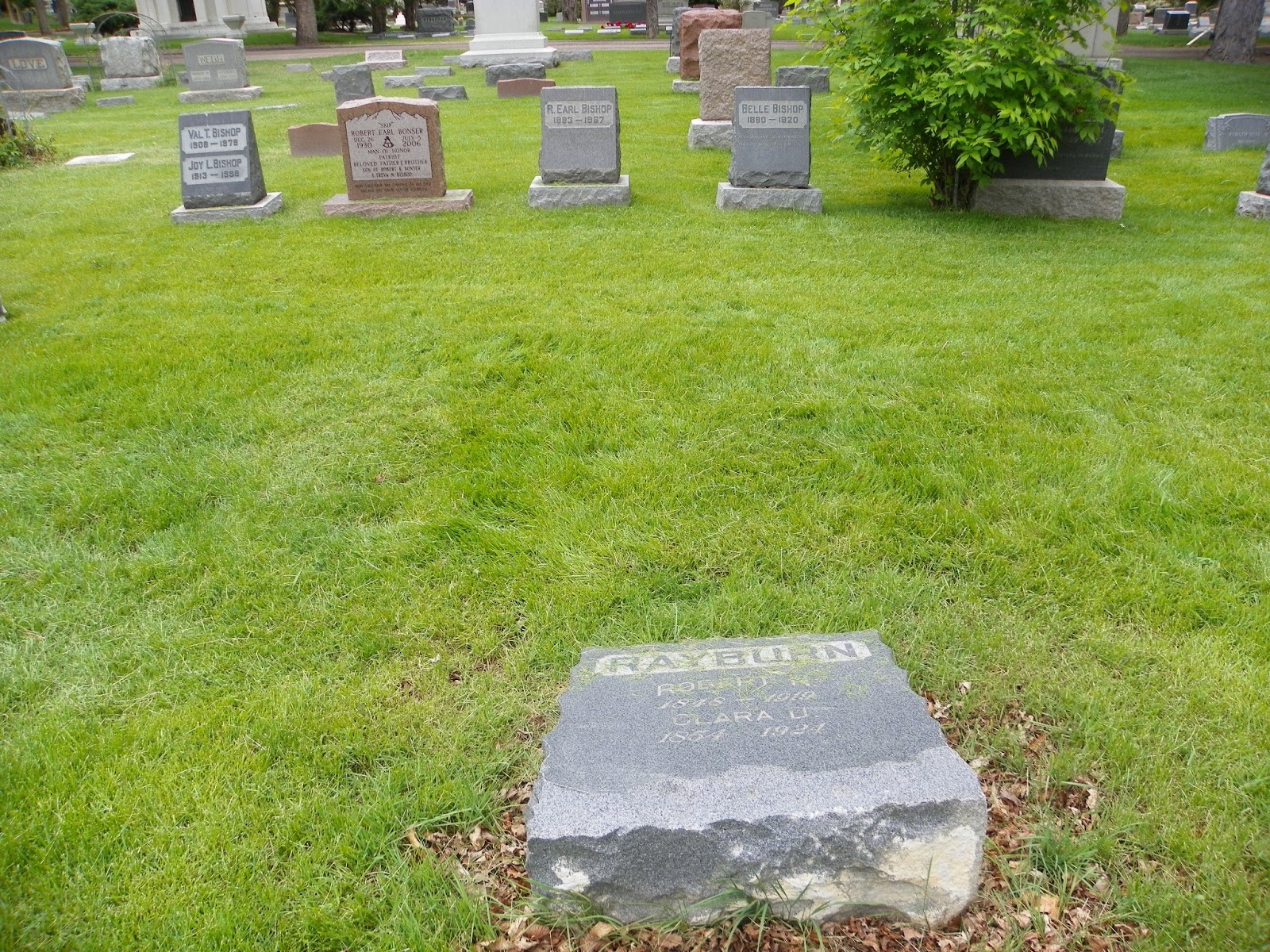 Otowi Burial Plot, Evergreen Cemetery 6/5/13