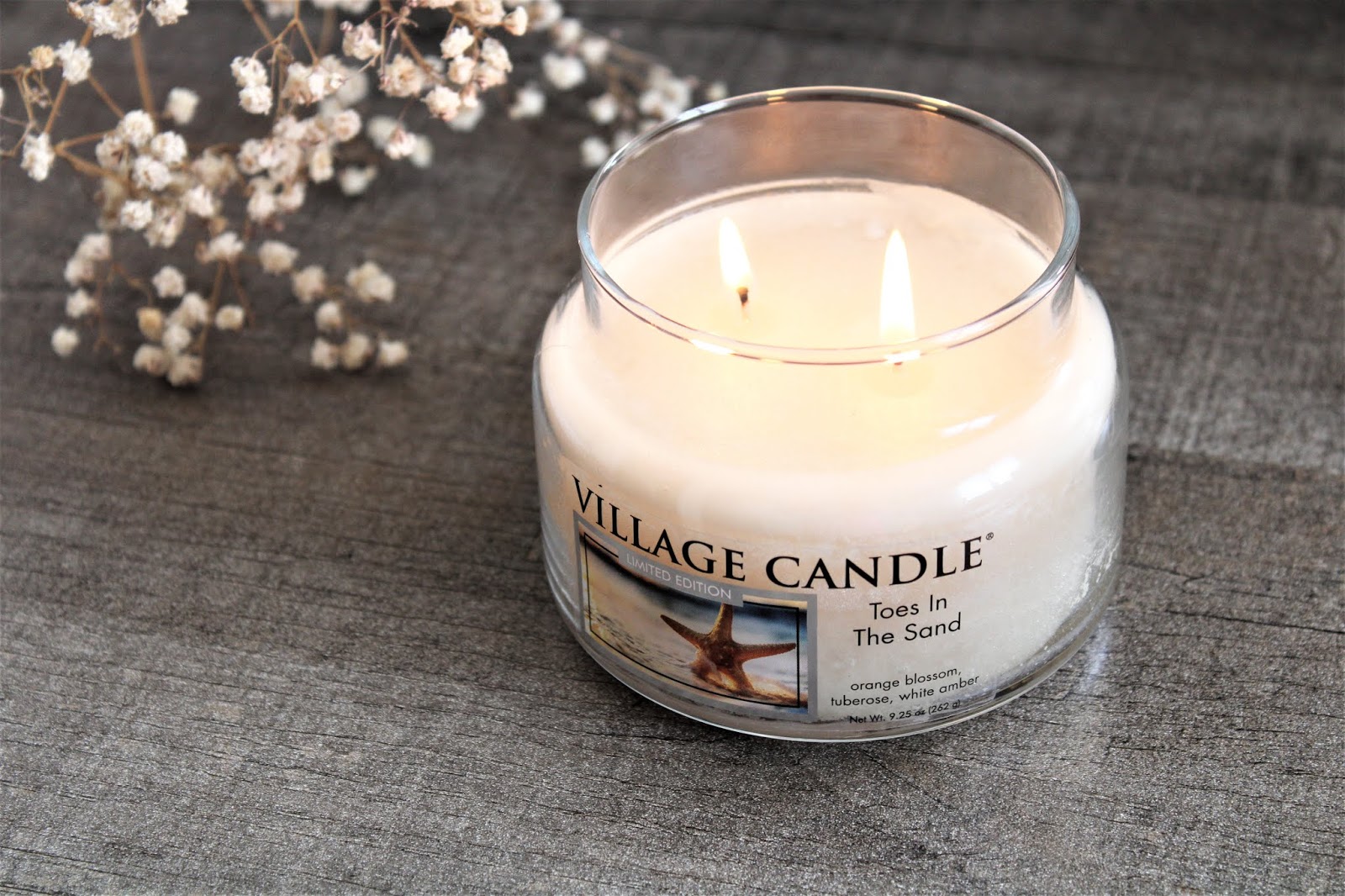 VILLAGE CANDLE TOES IN THE SAND [AVIS]