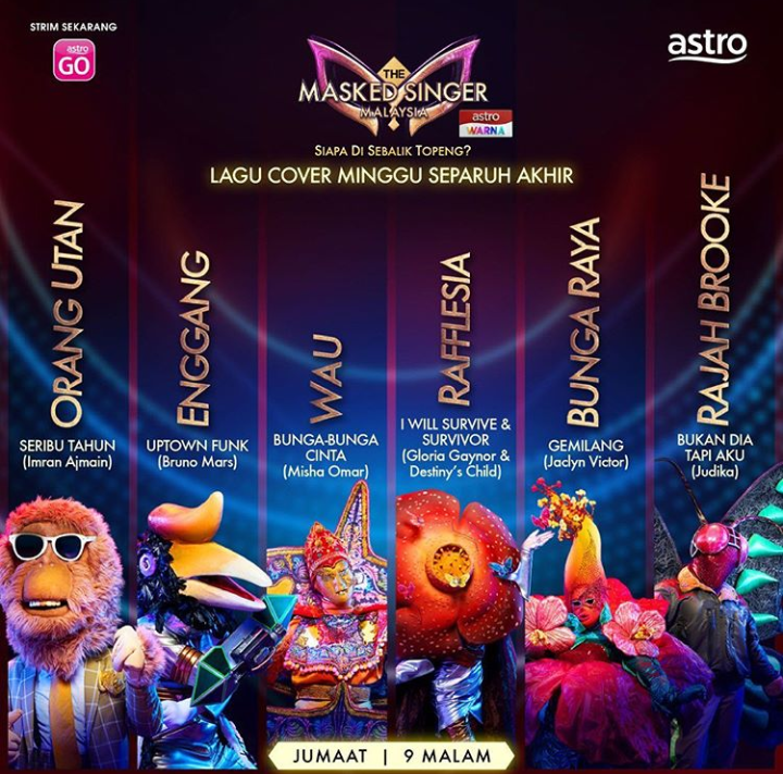 Separuh Akhir The Masked Singer Malaysia Di Astro Warna Inilah Realiti
