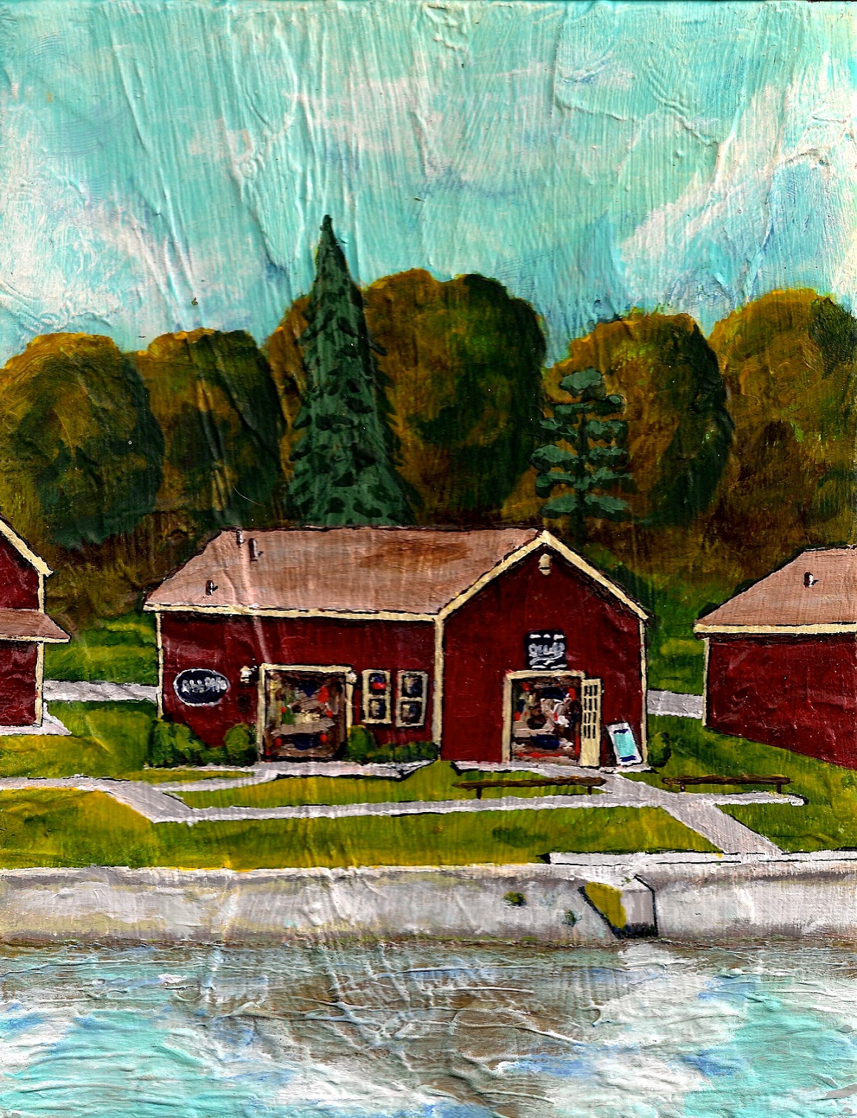 Mike Kraus Bushnell's Basin Along the Erie Canal