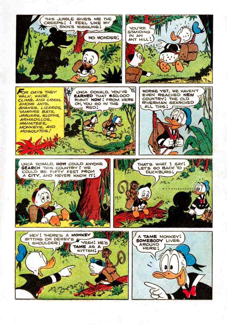 Donald Duck / Four Color Comics v2 #422 - Carl Barks 1940s comic book page art