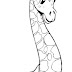 Girafa - Desenhos para Colorir