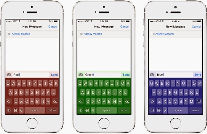icambo-Report: How to change the color Keyboard preferences on iDevice