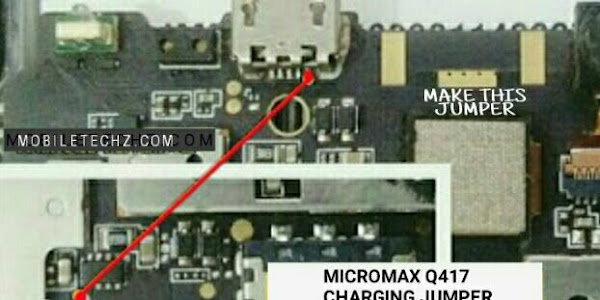 Micromax Q417 Charging Problem Jumper Solution