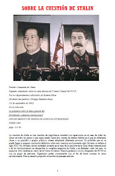 SOBRE LA CUESTIÓN DE STALIN