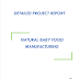 Project Report on Natural Baby Food Manufacturing