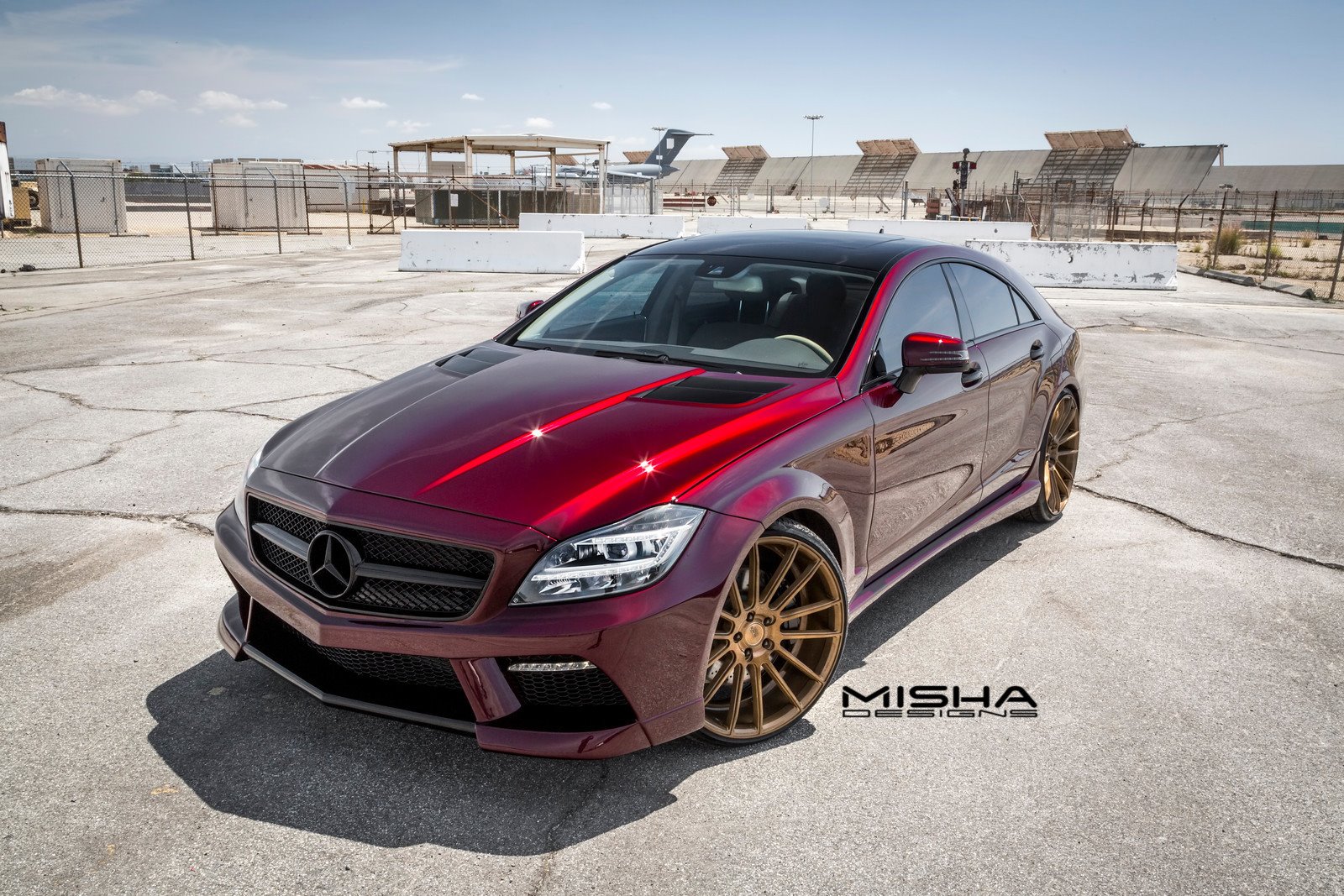 Mercedes Benz CLS 63 AMG Tuning Р·РѕР»РѕС‚РѕР№