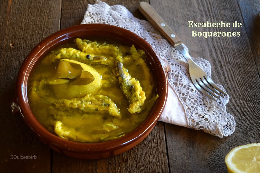 Boquerones en escabeche-Dulcesbtrix