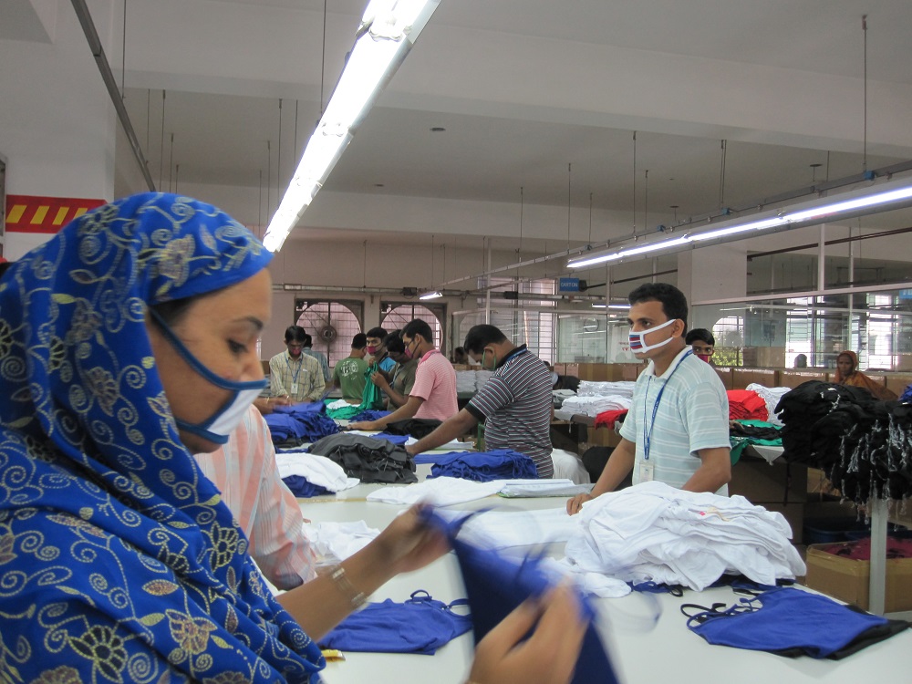 Garment manufacturing process