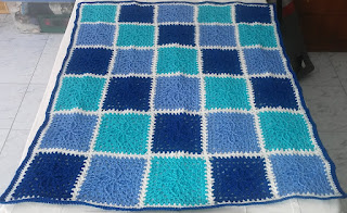 Crochet Granny Square Blanket