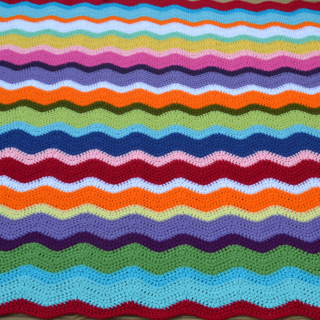 Crochet in Color Rippling Again