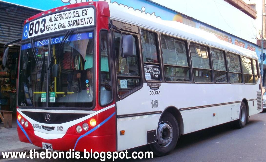 The Bondis Los buses de tu país El Puente (Línea 803)