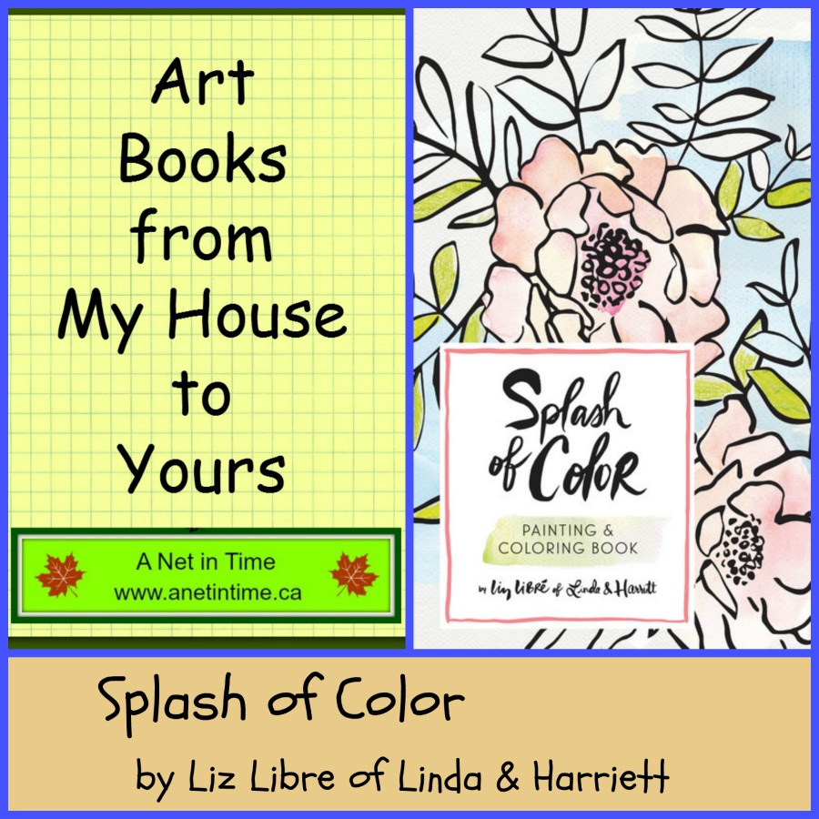Splash of Color Painting & Coloring Book: 9781452155067: Liz Libre of Linda  & Harriett: Books 