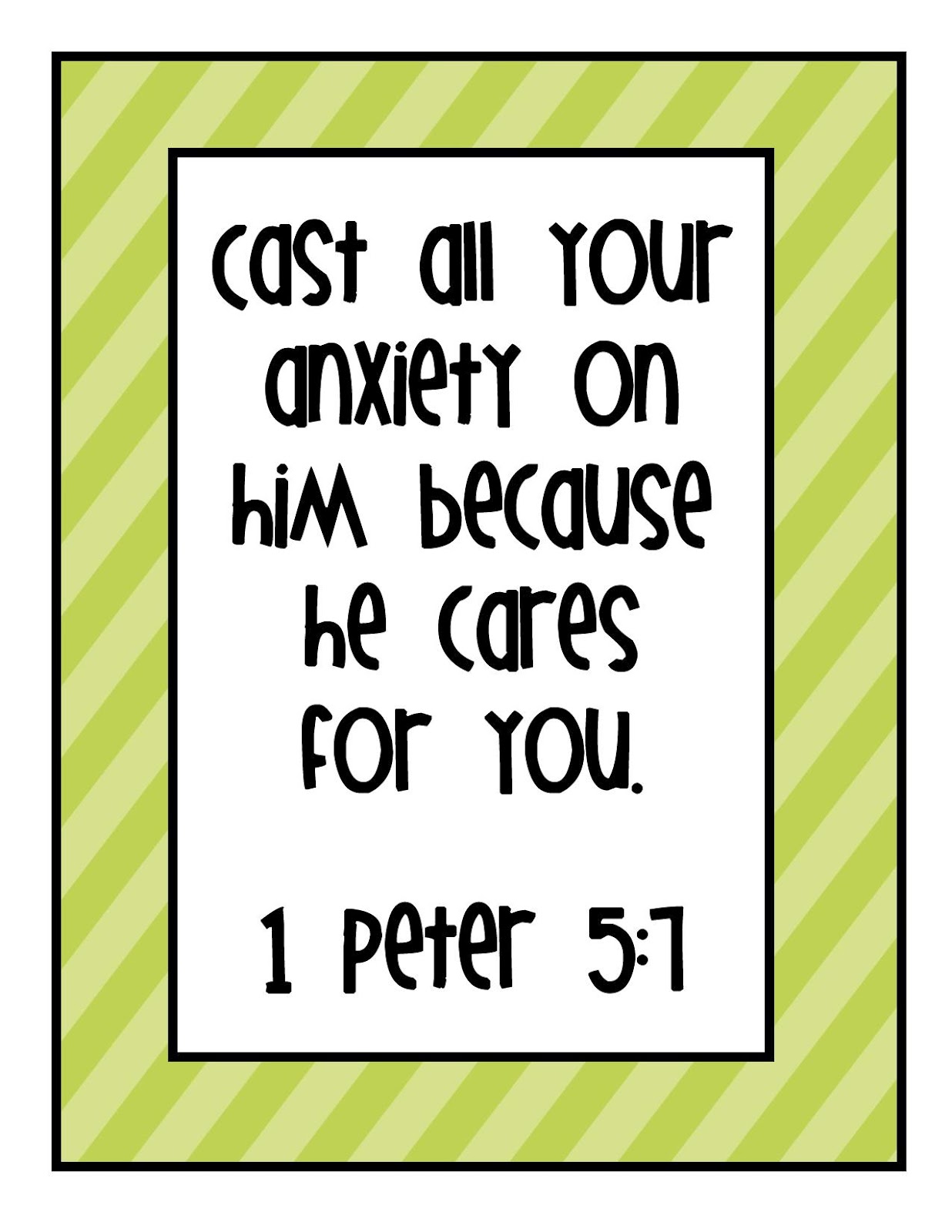 Gwhizteacher ID Badge Verse 1 Peter 5 7 gwhizteacher-id-badge-verse-1-peter-5-7