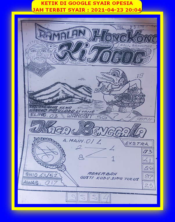 PREDIKSI HK MALAM INI