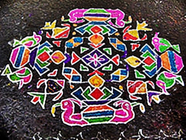 Ранголи — древнее индийское искусство