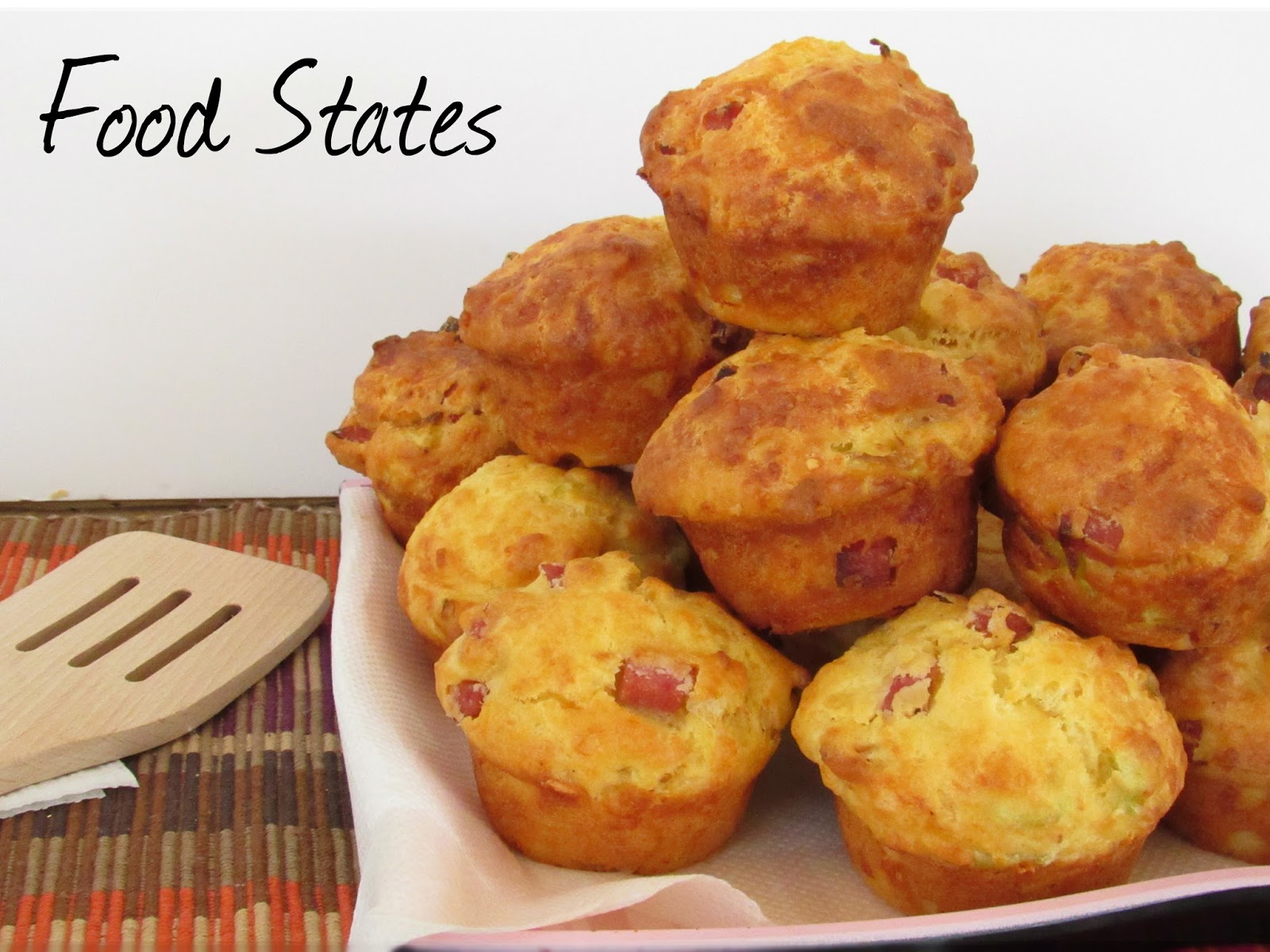 Αλμυρα μαφιν (με αλλαντικα) Food States