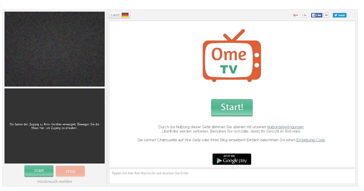 Ome.tv Cam Chat Alternative auf Deutsch