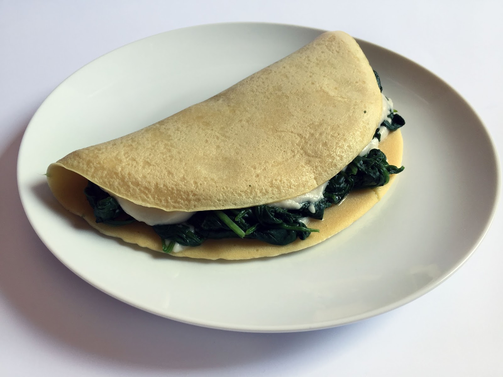 Inglourious Bananas Chickpea Omelette // Omelette di ceci