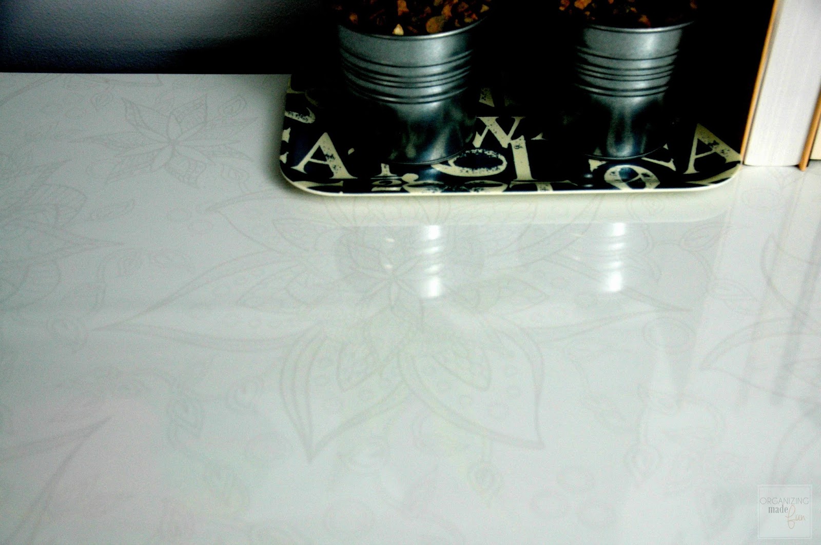 AMAZING Wall Treatment and Command Center Update Organizing Made Fun