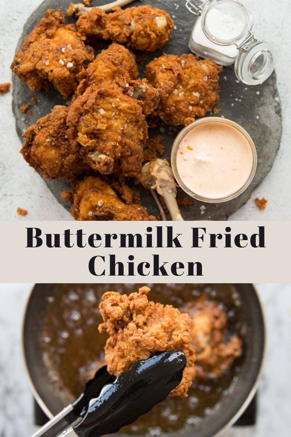 Buttermilk Fried Chicken Pinnerfood