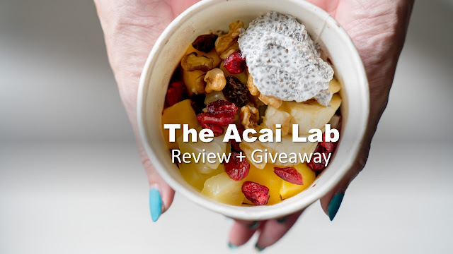 The Açaí  Lab Review+ Giveaway: Açaí  Bowls delivered to your doorsteps.