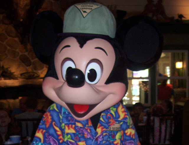 Original Dinoland USA Mickey and Friends Characters Tribute