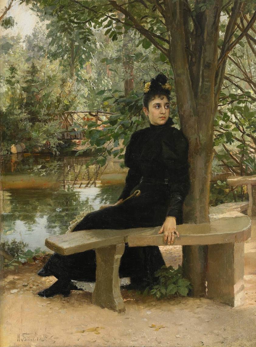 Paintings by Nikolai Bodarevsky (1850-1921)