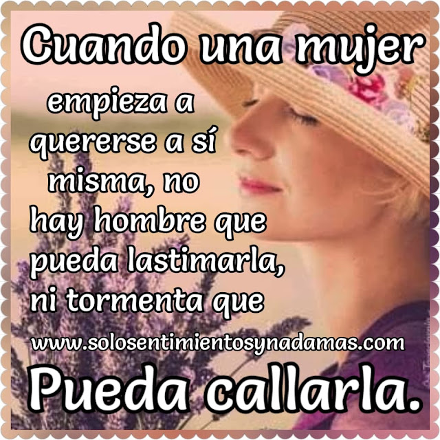 Frases  de mujer.