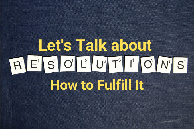 how to fulfill new year resolution