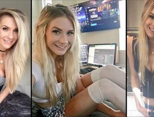 Twitch streamer accidentally flashes