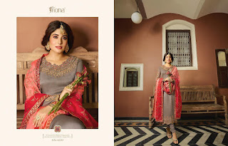 Fiona Kritika heavy Dupatta vol 18 salwar kameez