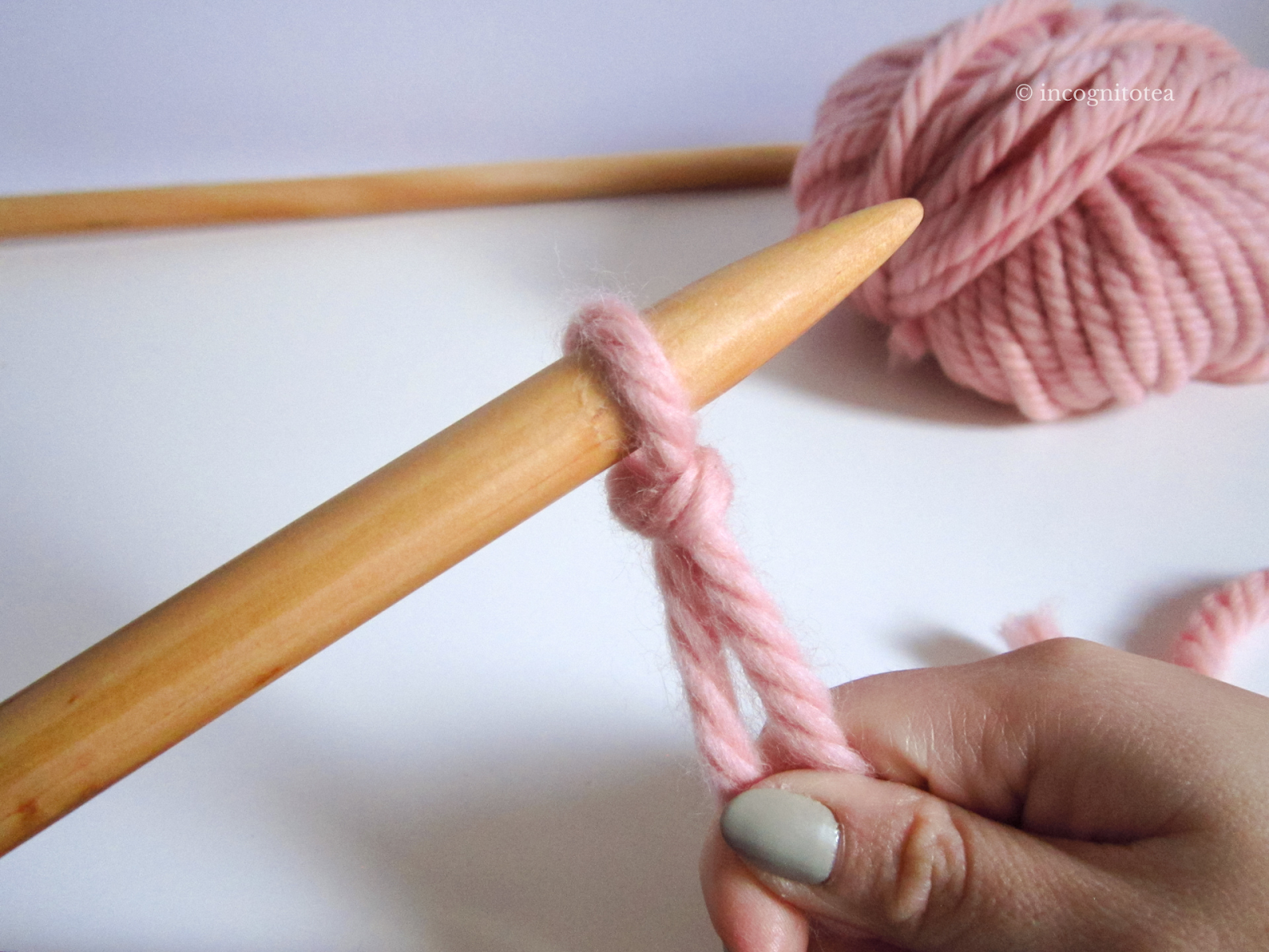 Knitting Basics | How to make a slip knot