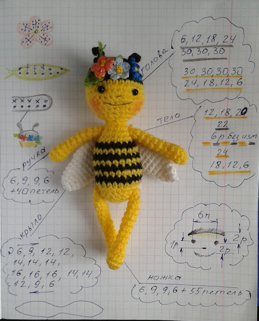 #knitted_bee