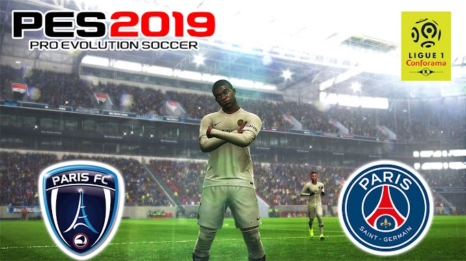 PES 2019 | Paris FC vs PSG | France League 1 | PC GamePlaySSS