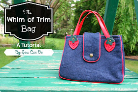 Sew Can Do: The Whim of Trim Handbag Tutorial