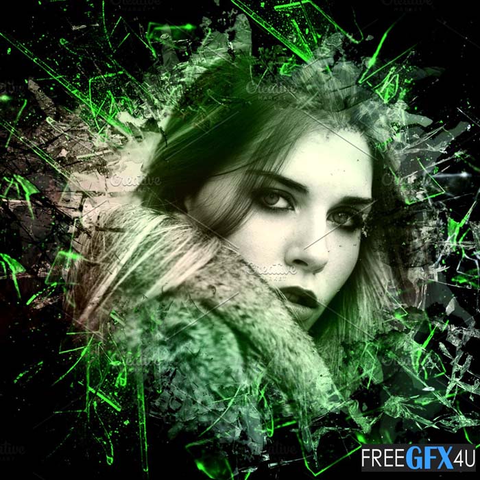 Artistic Photo Frames PSD Template