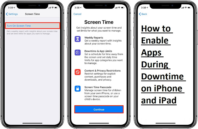 How to Enable Apps During Downtime on iPhone and iPad